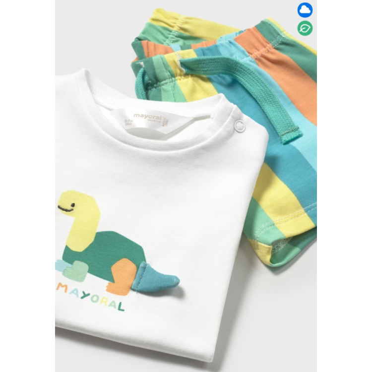 Conjunto 2p Dinosaurio Loro