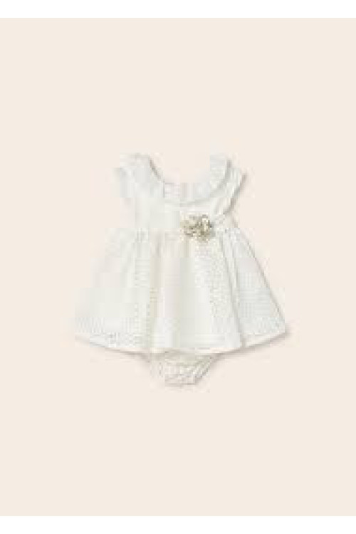 Vestido Crudo Corazones