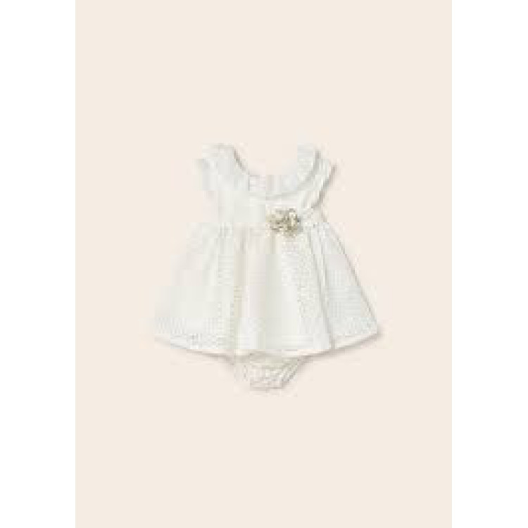Vestido Crudo Corazones
