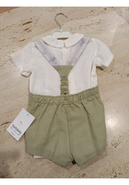Conjunto 3p Peto Ceremonia Verde