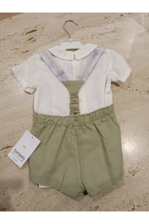Conjunto 3p Peto Ceremonia Verde