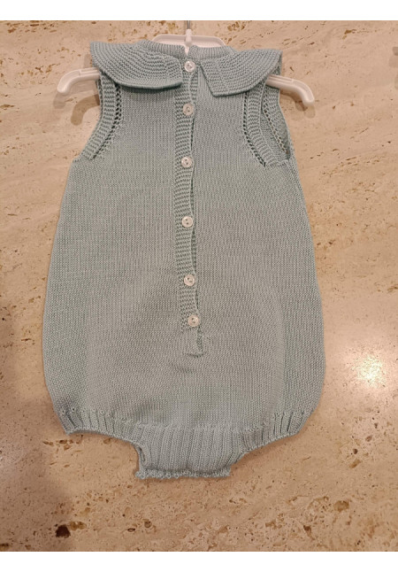 Pelele Punto Verde Agua