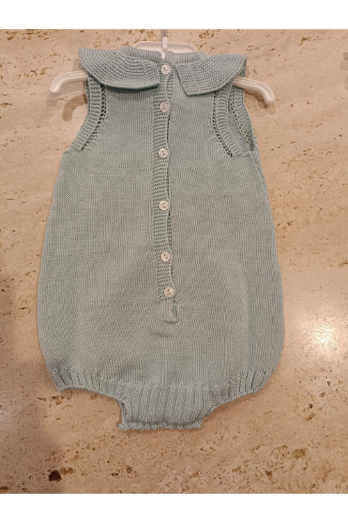 Pelele Punto Verde Agua