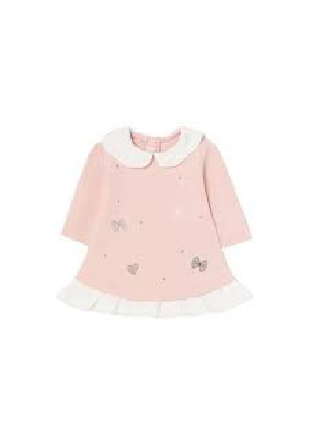 Vestido Lazos Rosa Baby