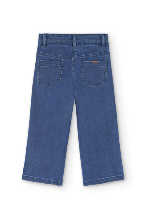 Pantalón Denim Elástico Blue