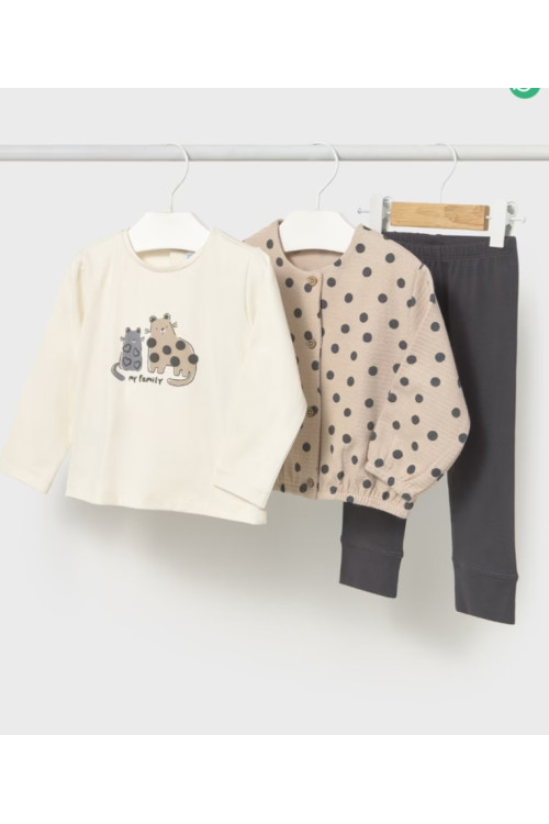 Conjunto 3p Plomo