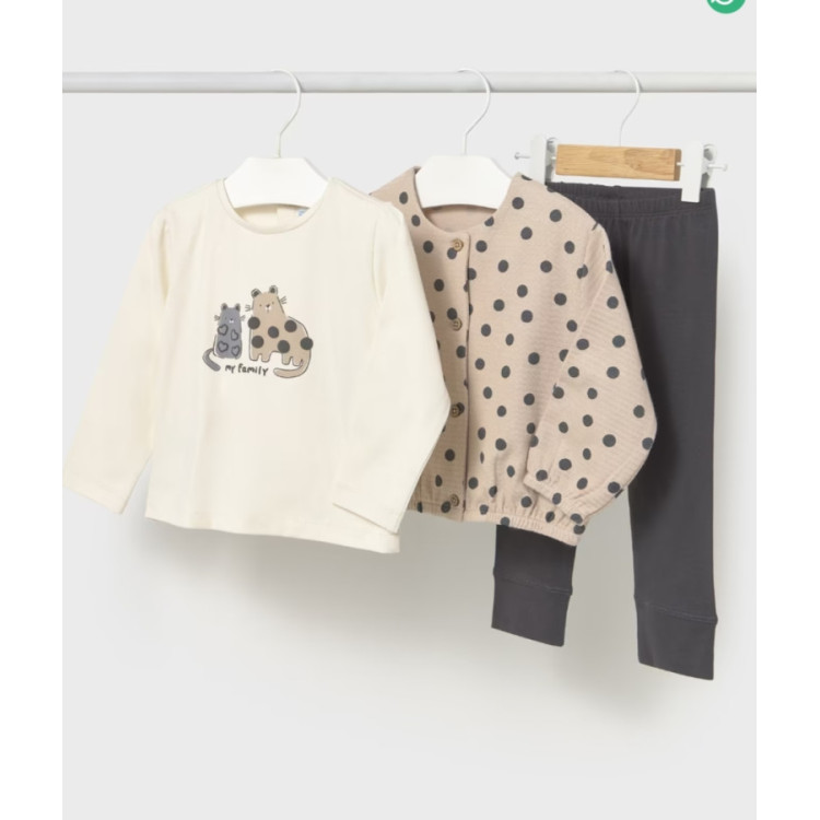 Conjunto 3p Plomo