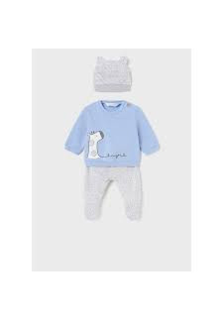 Conjunto Polaina 3p Light Blue 
