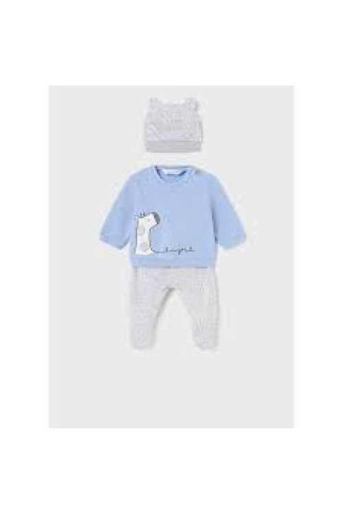 Conjunto Polaina 3p Light Blue 