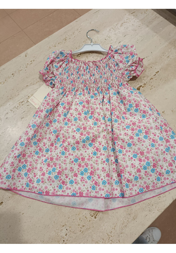 Vestido Estampado Rosa