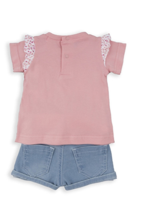 Conjunto 2p Spring Rosa