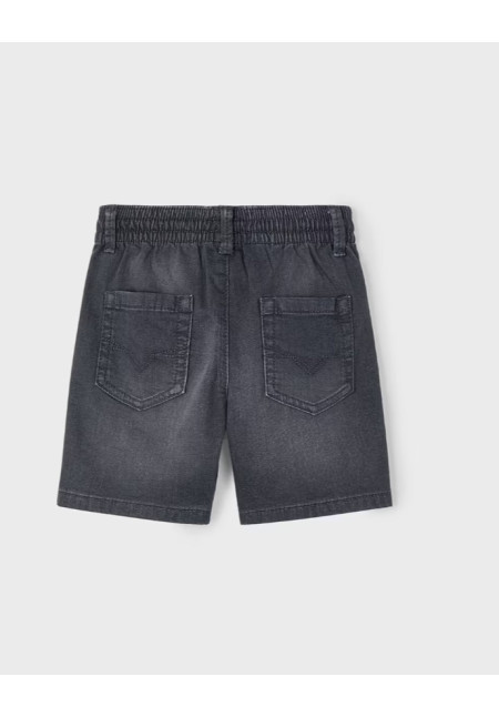 Pantalón Vaquero Corto Gris Medio