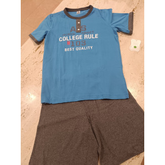 Pijama Corto Azul 103 