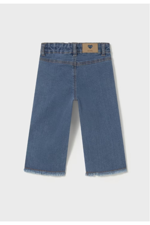 Pantalón Vaquero Wide Azul Medio