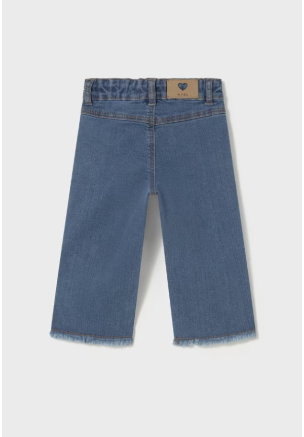 Pantalón Vaquero Wide Azul Medio