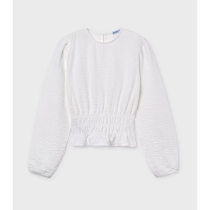 Blusa Blanca Gomas