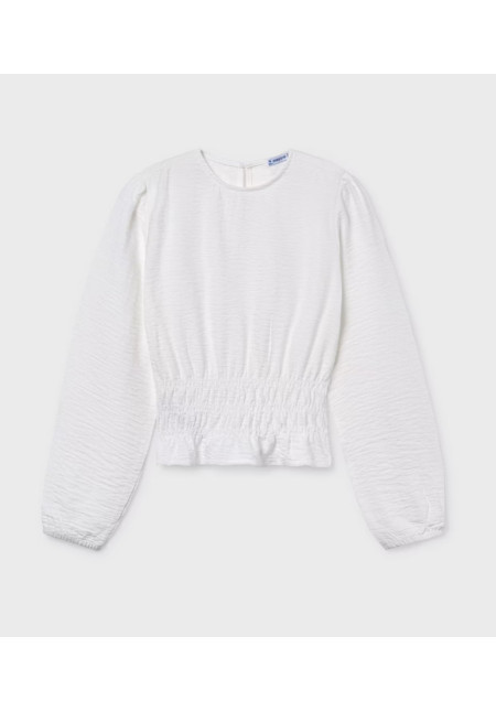 Blusa Blanca Gomas