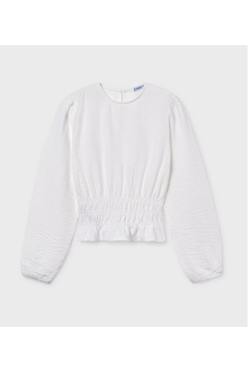 Blusa Blanca Gomas