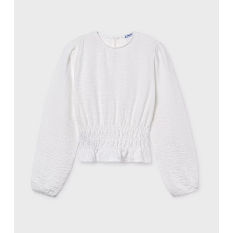 Blusa Blanca Gomas