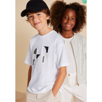Camiseta M/C Shapes Blanco