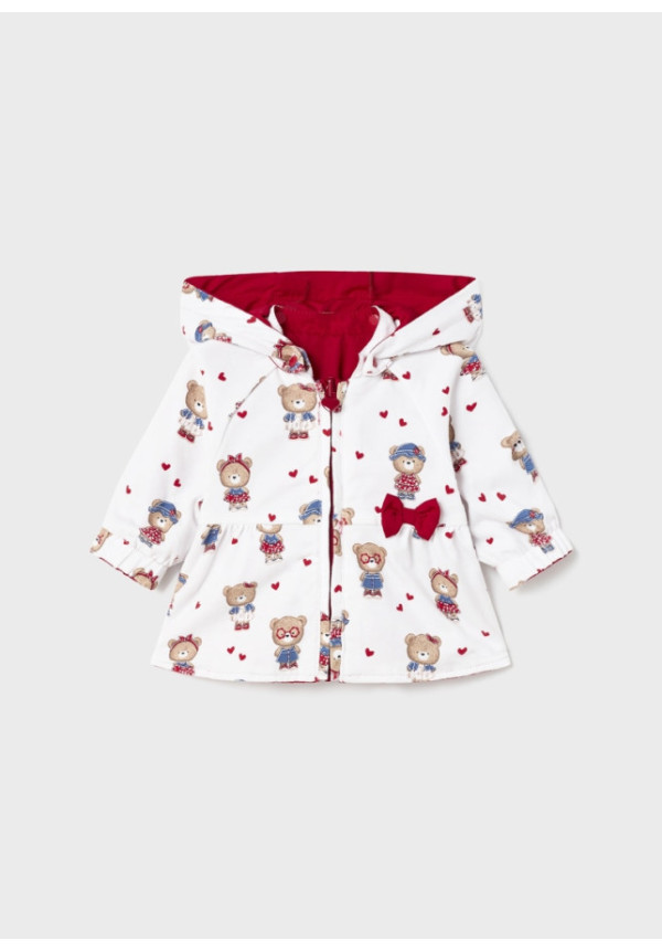 Cortavientos Reversible Rojo