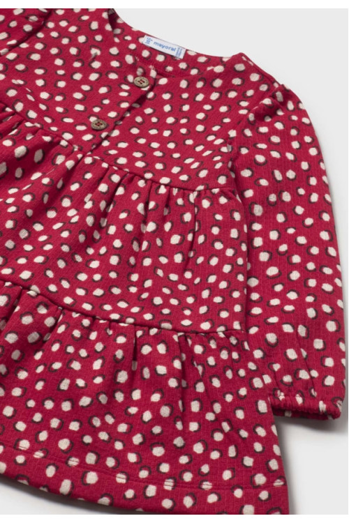 Vestido Rojo Puntos