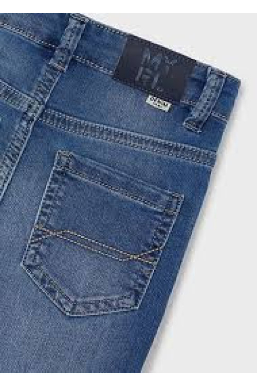 Pantalón Vaquero Slim Fit Azul Medio