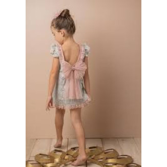 Vestido Estampado/Azul