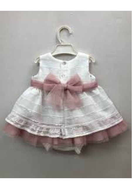 Vestido 2p Blanco/Maquillaje