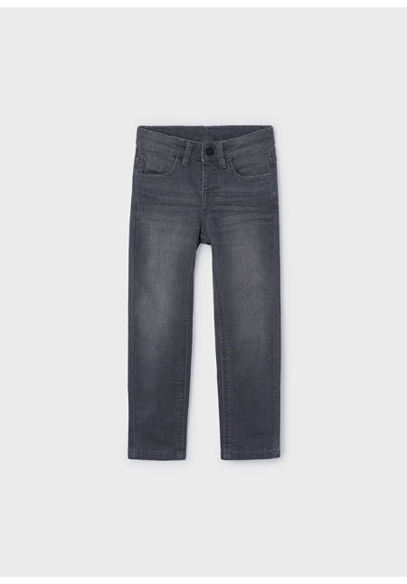Pantalón Vaquero Slim Fit Gris Oscuro
