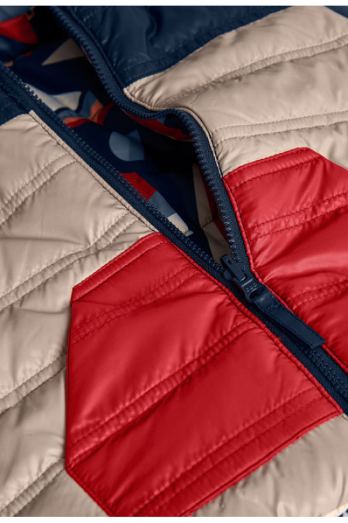 Abrigo Acolchado Reversible