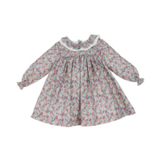 Vestido Floral Fucsia