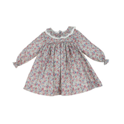 Vestido Floral Fucsia