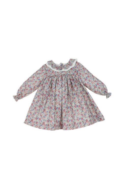 Vestido Floral Fucsia