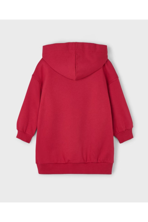 Vestido Felpa Rojo