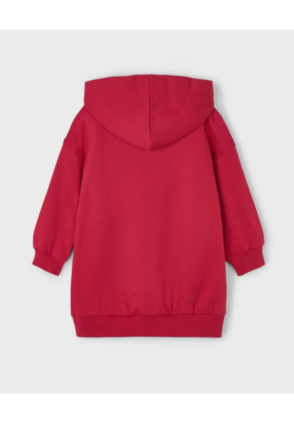 Vestido Felpa Rojo