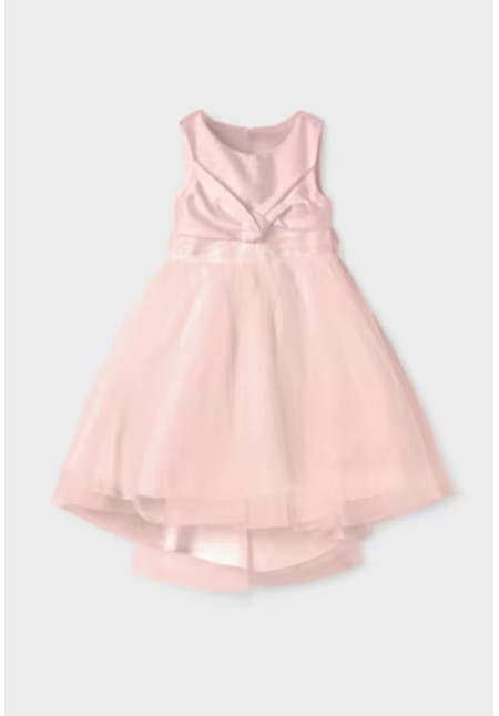 Vestido Ceremonia Rosa/Tul
