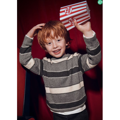 Jersey Rayas Grafito