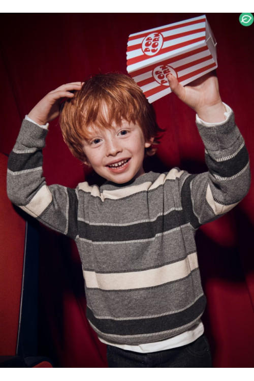 Jersey Rayas Grafito