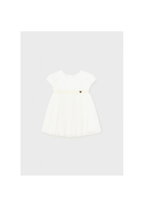 Vestido Tul Crudo