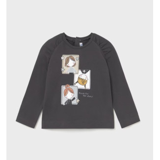 Camiseta M/L Plomo