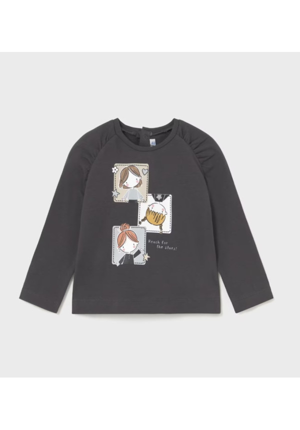 Camiseta M/L Plomo