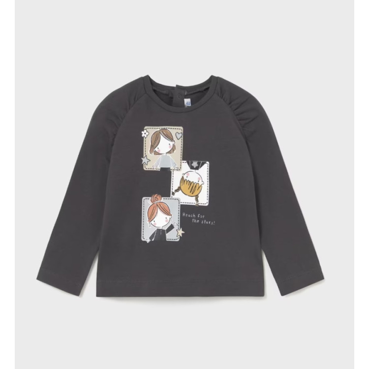Camiseta M/L Plomo