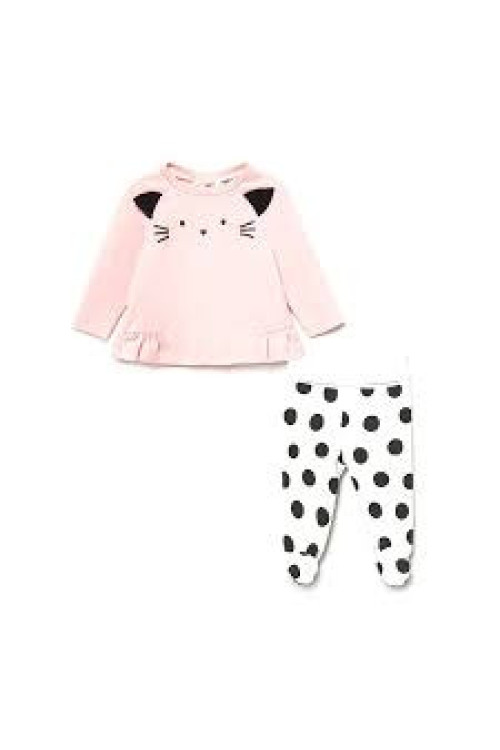 Conjunto Polaina 2p Pale Blush