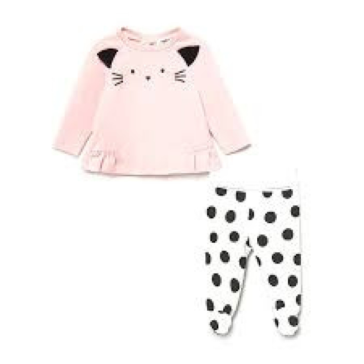 Conjunto Polaina 2p Pale Blush