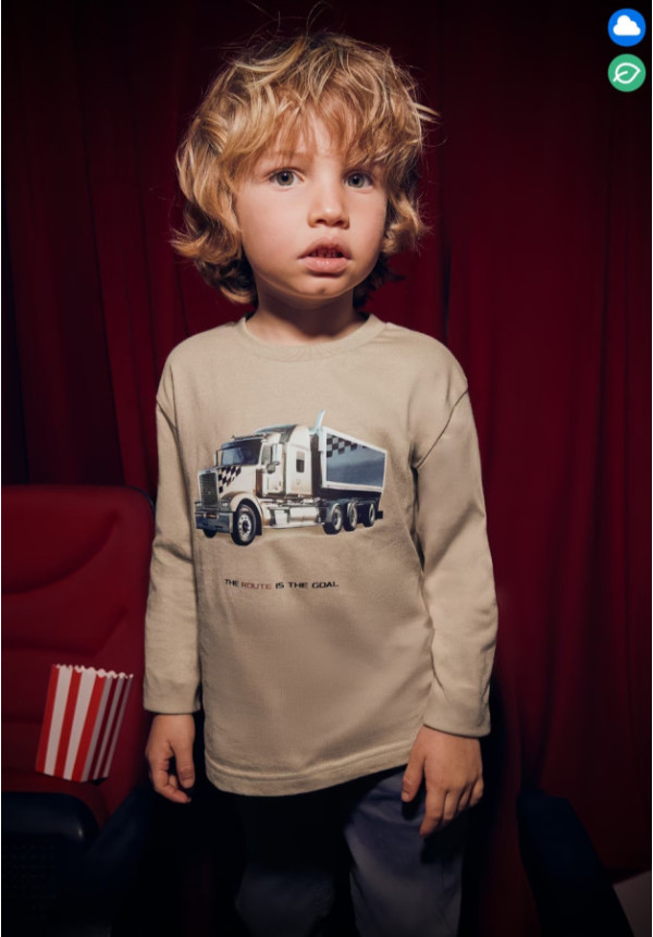 Camiseta M/L Track