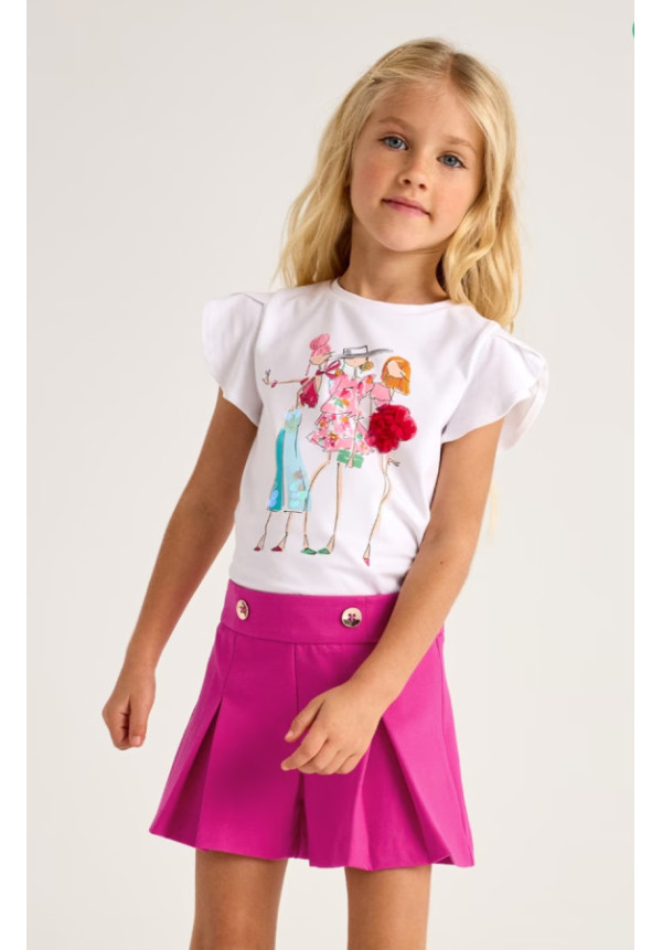 Pantalón Corto Fucsia