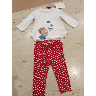 Conjunto 2p Corazones
