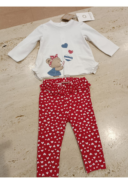 Conjunto 2p Corazones