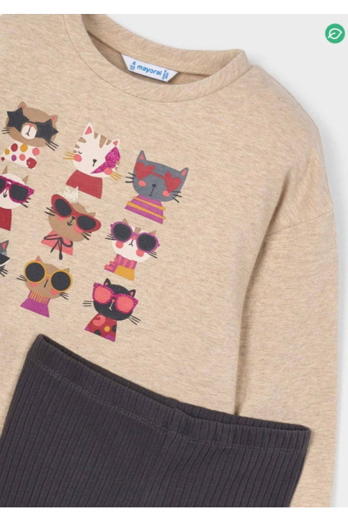 Conjunto Leggins 2p Cats
